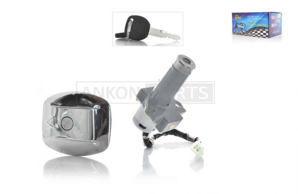 Замок зажигания к‑кт ZS125/150 +крышка бака "LIPAI"