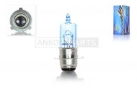 Лампа фары  P15D-25-3  12V35/35W  синяя  "LIPAI"  (3 уса)