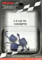 Пружинки колодок сцепления   Honda LEAD 90   (1000rpm, 3шт) Koso