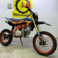 Питбайк KAYO EVOLUTION YX140EM 17/14 KRZ (механ. сцепл., эл. стартер )