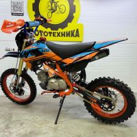 Питбайк KAYO EVOLUTION YX140EM 17/14 KRZ (механ. сцепл., эл. стартер )