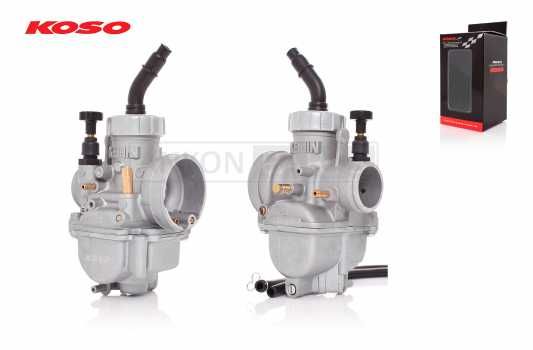 Карбюратор универсальный 24mm, ручной подсос 'KOSO' (KEIHIN)