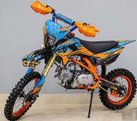 Питбайк KAYO EVOLUTION YX125EM 17/14 KRZ (механ. сцепл., эл. стартер .)