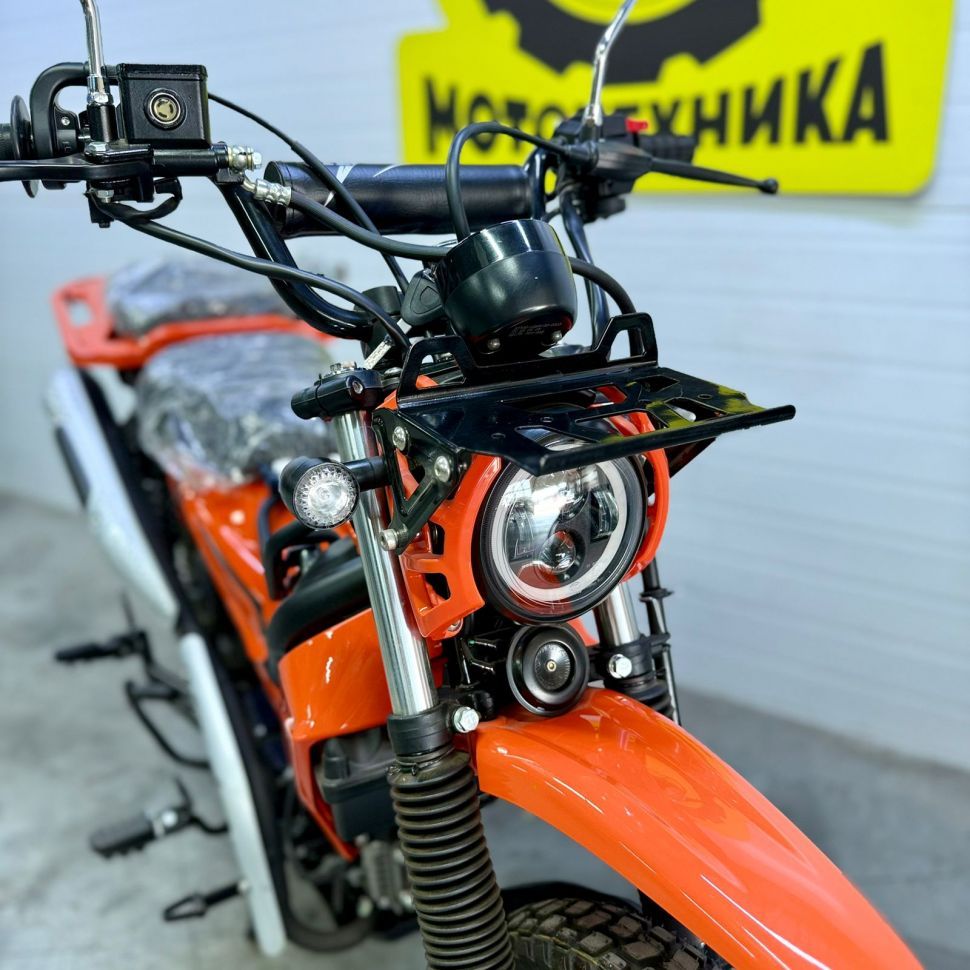 Мопед XTRAIL оранжевый