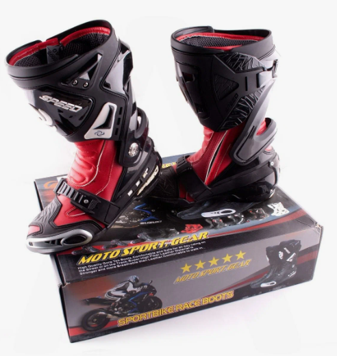 Ботинки "PROBIKER" (mod:1005, size:42, красные)
