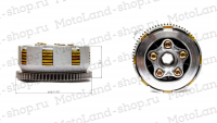 Барабан сцепления в сборе 156FMI (CB125D) 161FMJ (CB150D)