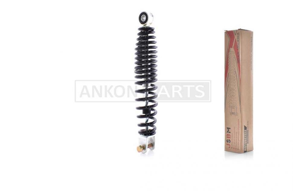 Амортизатор задний Yamaha 265mm, черный +болт "LKD" (Vino, SA26J/SA36J/SA39J)
