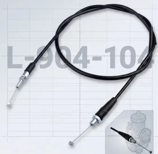 Трос газа Sport 001- 006, TE (вакуумный карбюратор) L=904-104