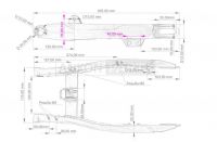 at-026054_4 Вилка маятника задняя TTR 125