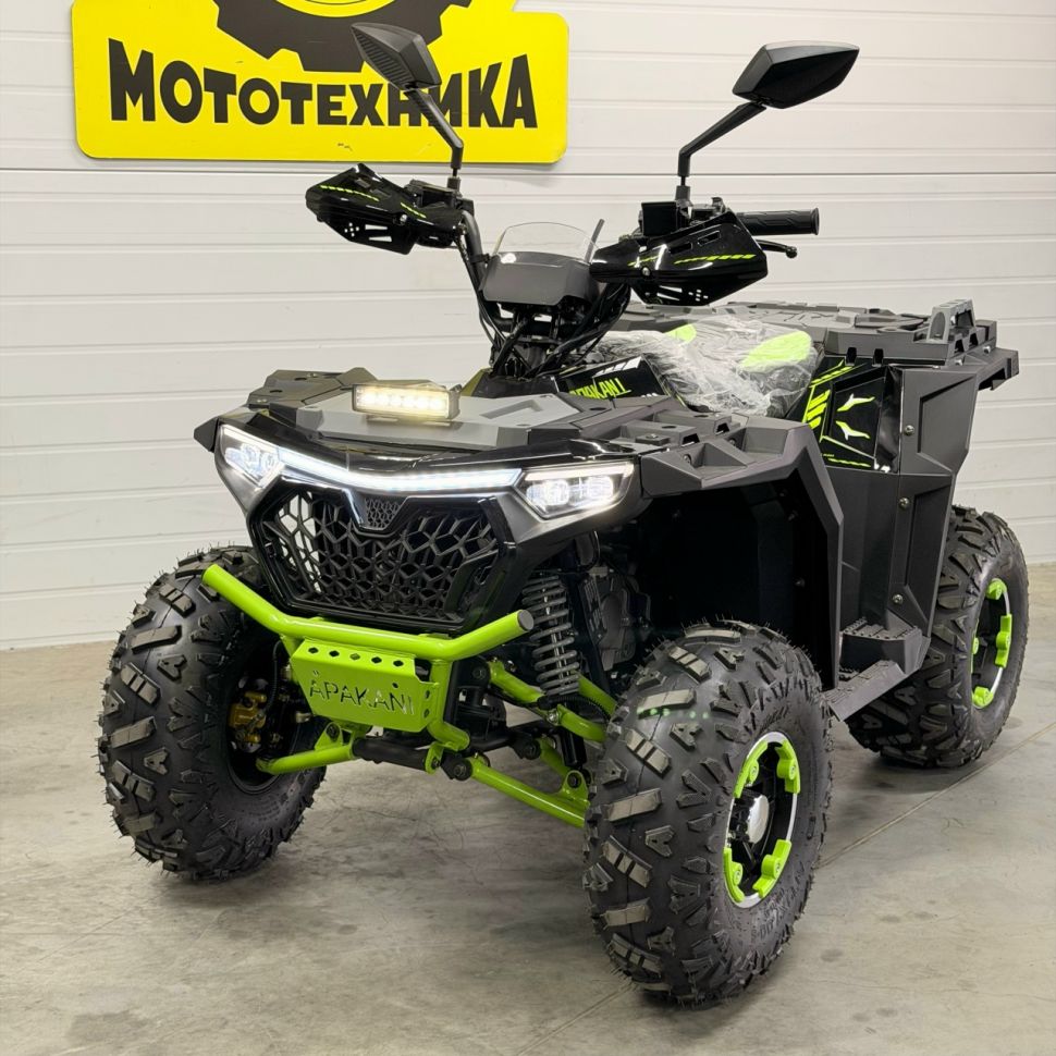 Коплект запчастей для сборки ATV SS125-3 (GRINDOR PREMIUM) черный/зеленый