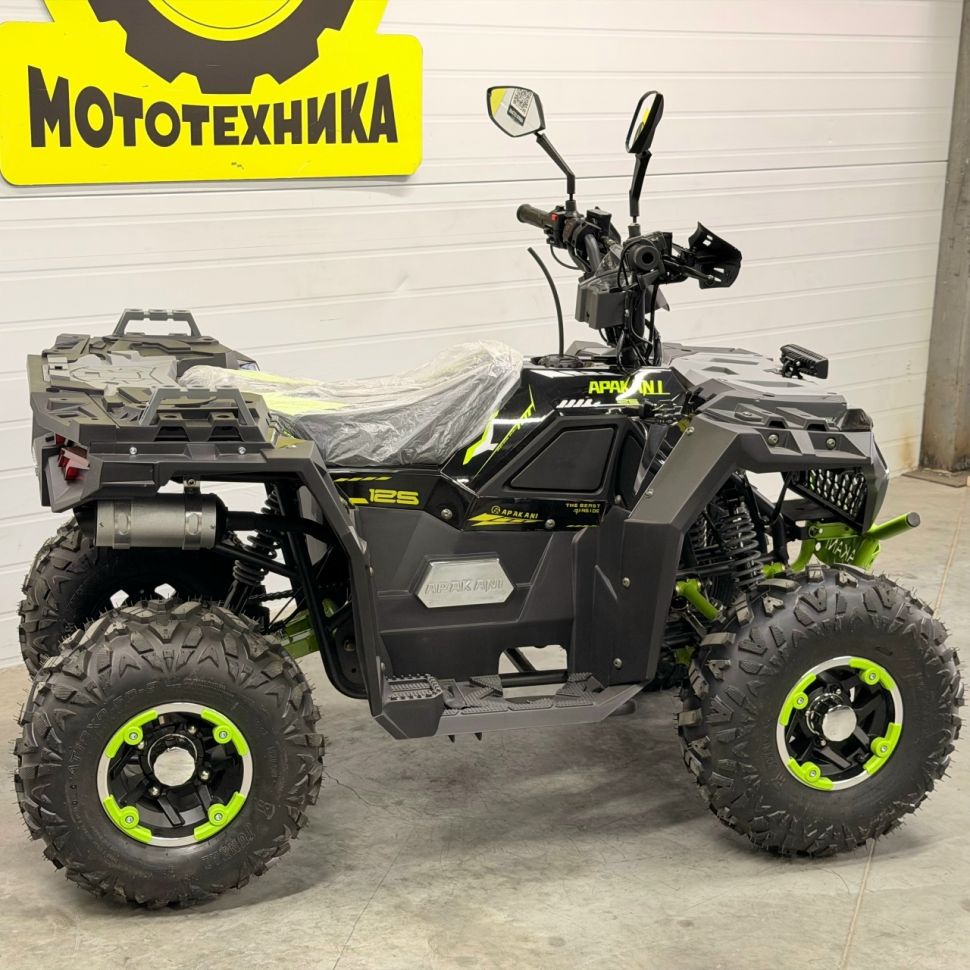 Коплект запчастей для сборки ATV SS125-3 (GRINDOR PREMIUM) черный/зеленый