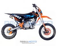 Питбайк Regulmoto SPITFIRE PRO 140  17/14  (черный/оранжевый)