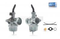 Карбюратор PZ22 Delta, ATV, TTR 110/125 d22 подсос ручной слева #PRO 'LIPAI'