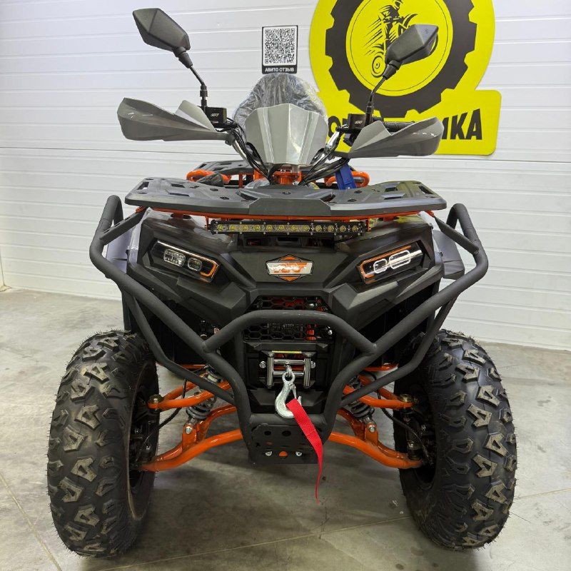 Запчасти для ATV 200 с дугами серый