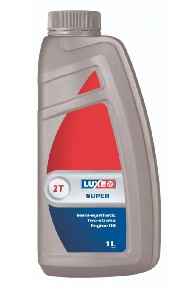 LUXE Масло моторное SUPER 2T SAE 10W40 SJ JASO MA-2 Полусинтетическое, 1 л