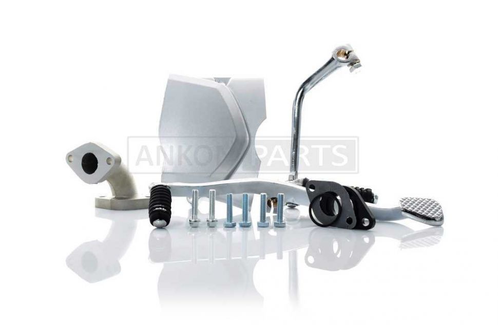 Двигатель 1P56FMJ YX140 140cc механика, алюм.цилиндр, нижний эл.стартер 'SDTW'