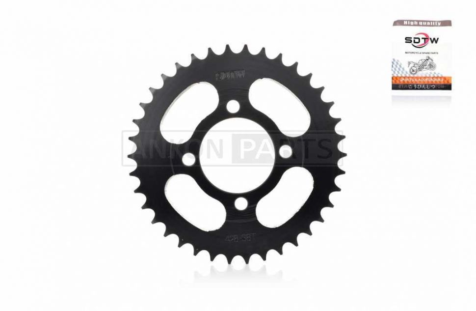 Звезда трансмиссии задняя  Delta  428-38  "SDTW"  (black)